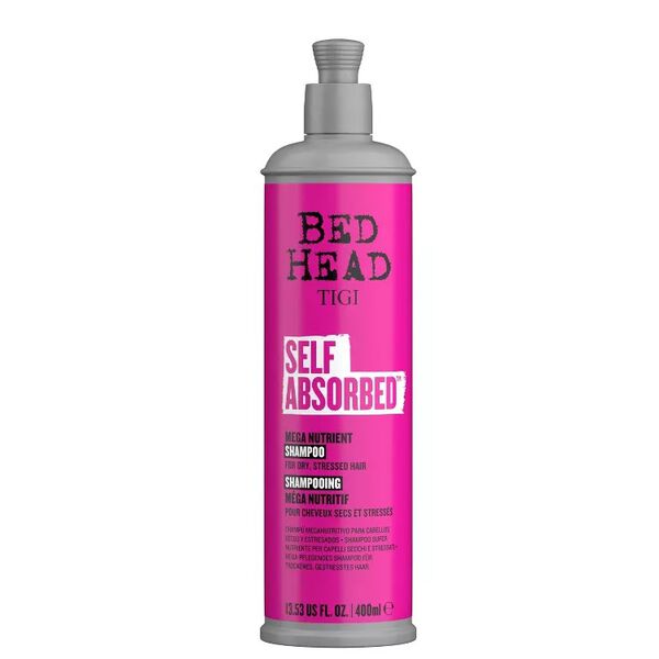 Питательный шампунь для сухих и поврежденных волос, 400 мл Tigi Bed head self absorbed
Питательный шампунь для сухих и поврежденных волос, 400 мл Tigi Bed head self absorbed