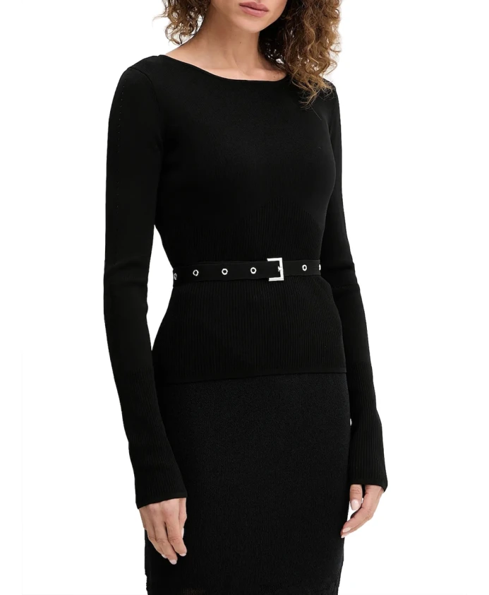 Черный свитер для женщин Patrizia Pepe, черный
Черный свитер для женщин Patrizia Pepe, черный