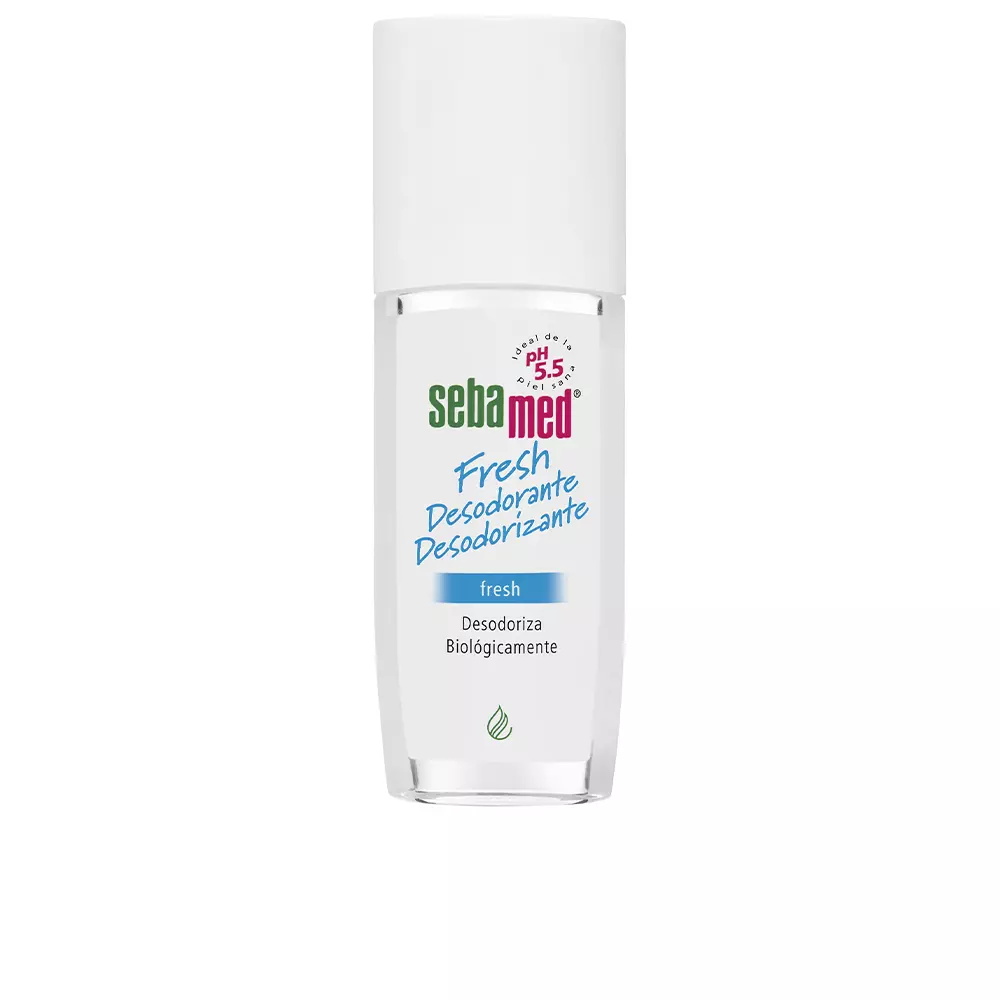 Дезодорант Fresh deo vaporizador Sebamed, 75 мл.
Дезодорант Fresh deo vaporizador Sebamed, 75 мл.