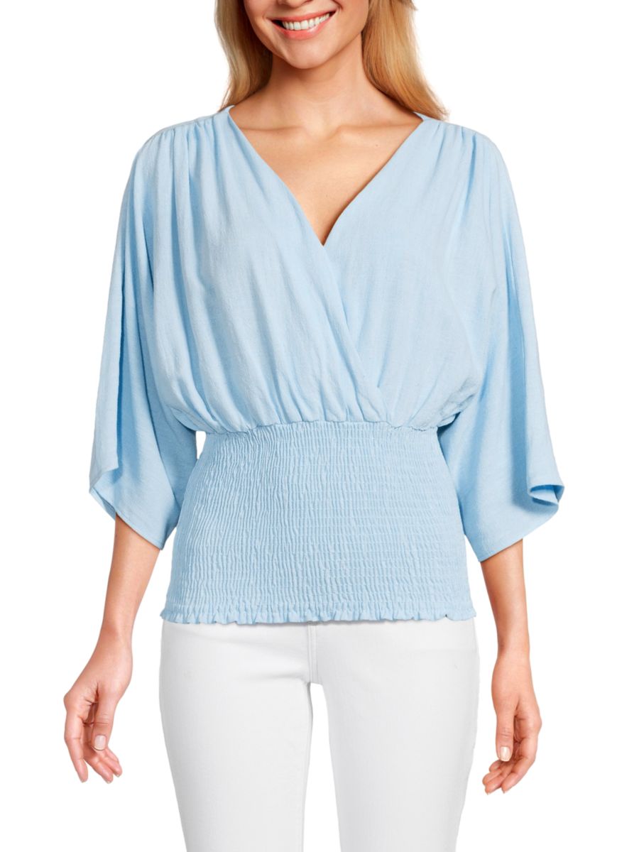 Топ Долман с присборенным верхом Renee C., синий
Топ Долман с присборенным верхом Renee C., синий