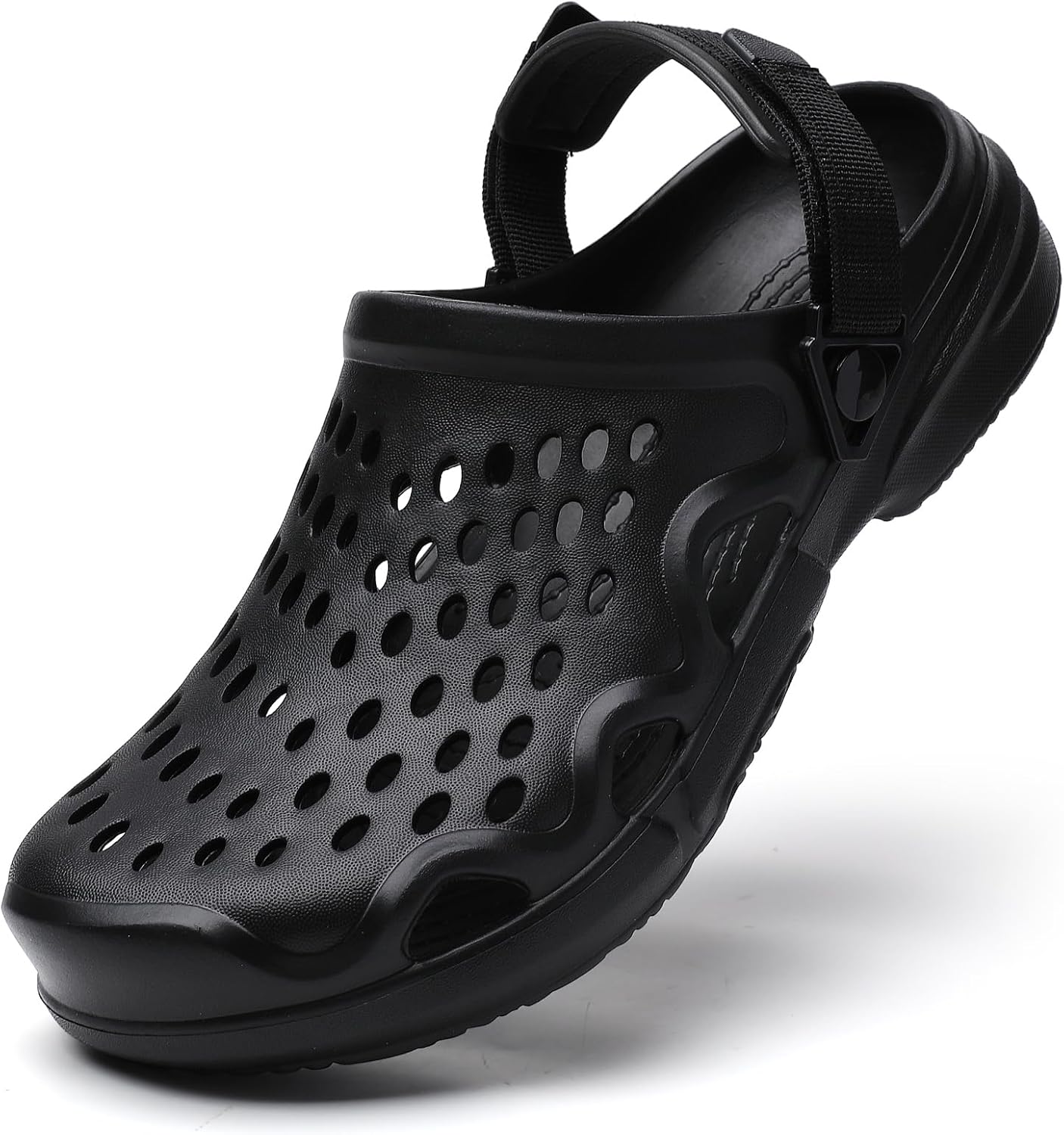 Мужские садовые сабо FLIOZY с EVA, удобные сандалии на легкой подошве, шлепанцы для душа с противоскользящей подошвой, легкие с регулируемым задним ремешком, для бассейна и пляжа, черный
Мужские садовые сабо FLIOZY с EVA, удобные сандалии на легкой подошве, шлепанцы для душа с противоскользящей подошвой, легкие с регулируемым задним ремешком, для бассейна и пляжа, черный