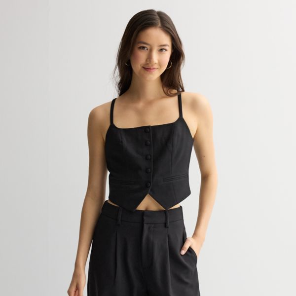 Детский жилет на пуговицах So, черный
Детский жилет на пуговицах So, черный