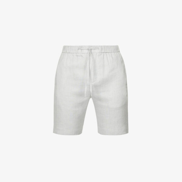 Шорты Felipe с высокой посадкой из смесового льна и хлопка Frescobol Carioca, серый
Шорты Felipe с высокой посадкой из смесового льна и хлопка Frescobol Carioca, серый