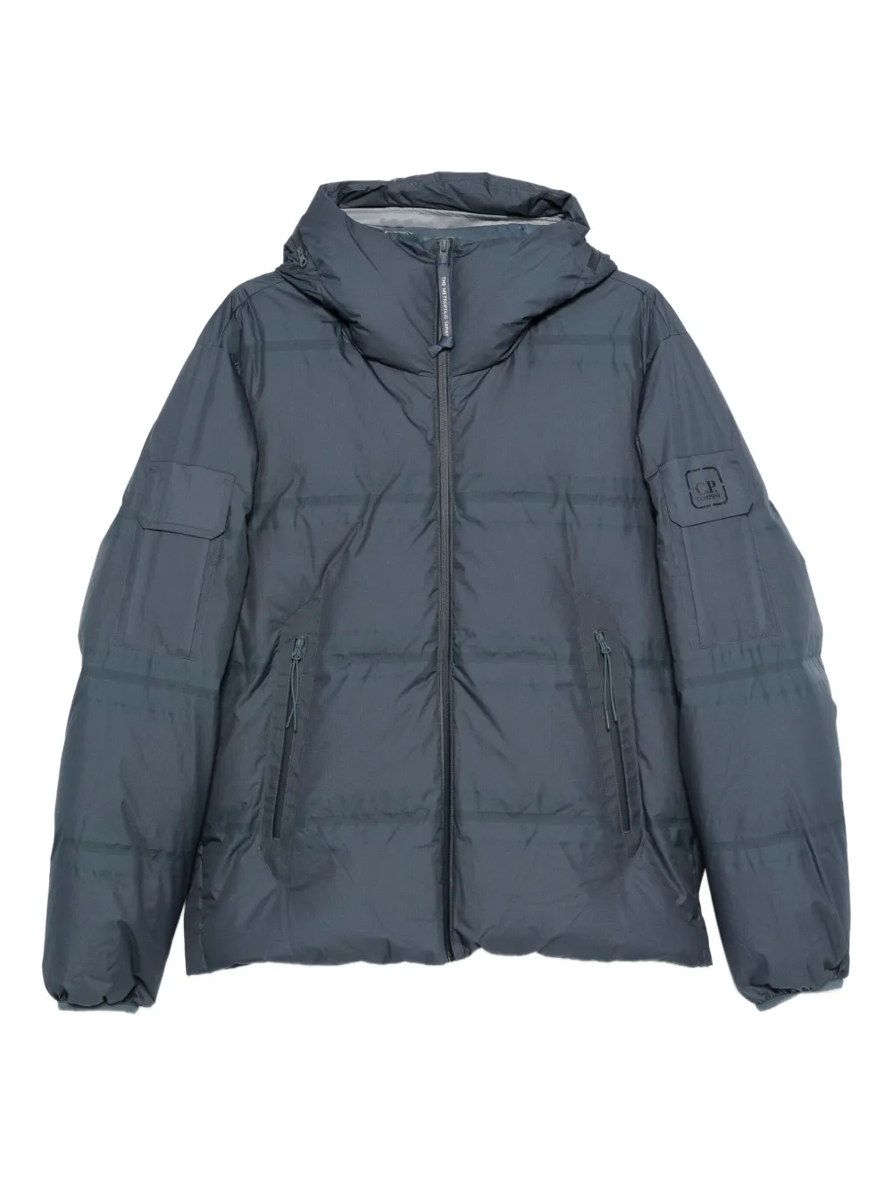 Пуховик с капюшоном C.P. Company, синий
Пуховик с капюшоном C.P. Company, синий