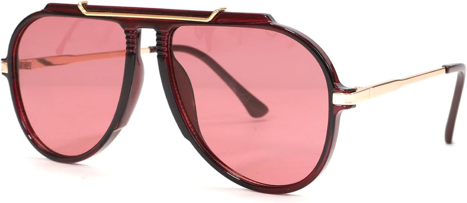 Willochra Модные солнцезащитные очки-пилот большого размера для женщин и мужчин, круглые солнцезащитные очки в винтажном стиле с большой оправой, солнцезащитные очки-щитки для мужчин, C7
Willochra Модные солнцезащитные очки-пилот большого размера для женщин и мужчин, круглые солнцезащитные очки в винтажном стиле с большой оправой, солнцезащитные очки-щитки для мужчин, C7