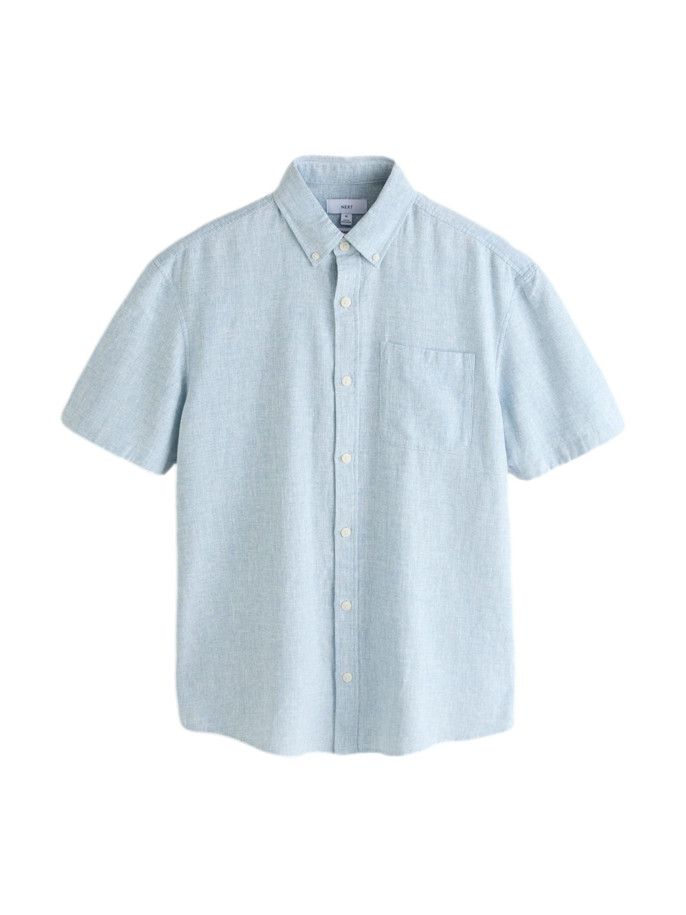 Next Рубашка на пуговицах Regular fit в цвете Sky Blue
Next Рубашка на пуговицах Regular fit в цвете Sky Blue