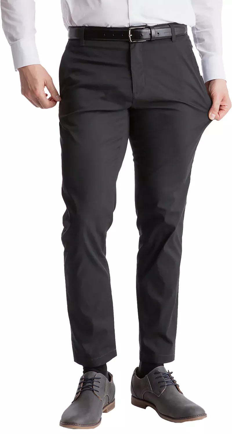 Мужские облегающие эластичные брюки цвета хаки Birddogs, черный
Мужские облегающие эластичные брюки цвета хаки Birddogs, черный