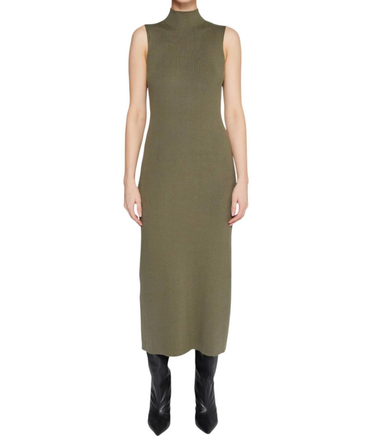 Платье Naomi Ribbed в оливковом цвете Amanda Maria
Платье Naomi Ribbed в оливковом цвете Amanda Maria