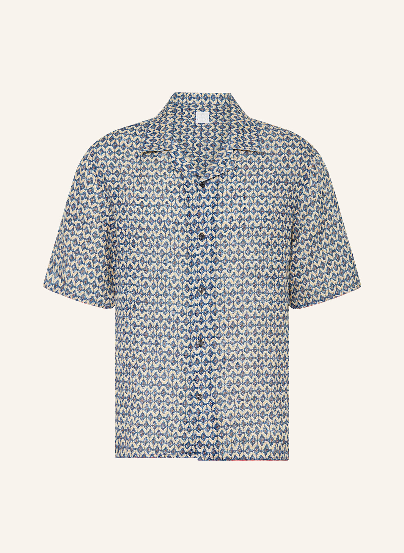 Рубашка для отдыха, стандартный крой, из льна 120%Lino, мультиколор
Рубашка для отдыха, стандартный крой, из льна 120%Lino, мультиколор