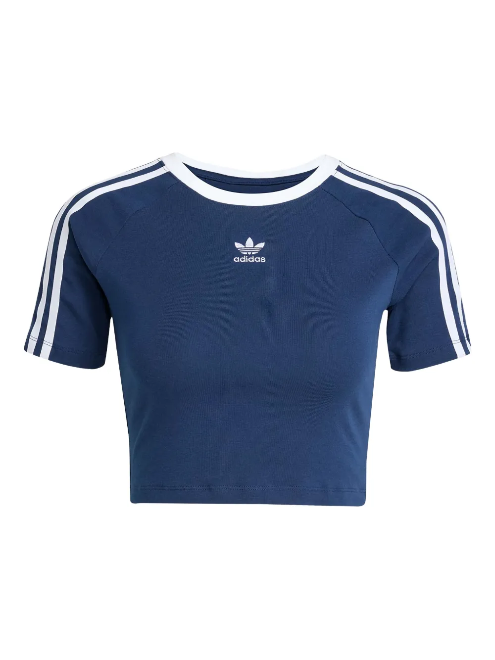 Укороченная футболка 3-Stripes Adidas, синий
Укороченная футболка 3-Stripes Adidas, синий