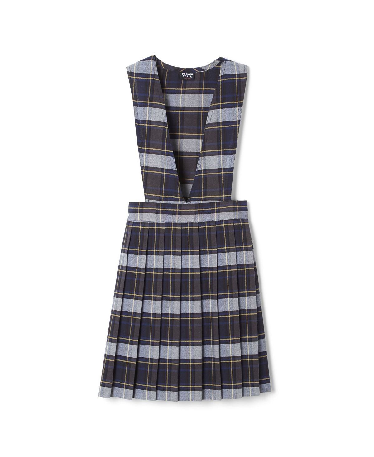 Плиссированный клетчатый джемпер с V-образным вырезом для больших девочек French Toast
Плиссированный клетчатый джемпер с V-образным вырезом для больших девочек French Toast