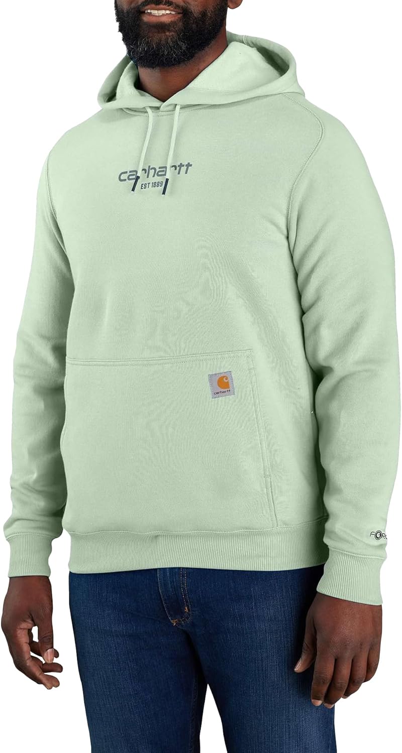 Carhartt мужская толстовка 106655 Force Relaxed Fit легкая с логотипом, Big Sky
Carhartt мужская толстовка 106655 Force Relaxed Fit легкая с логотипом, Big Sky