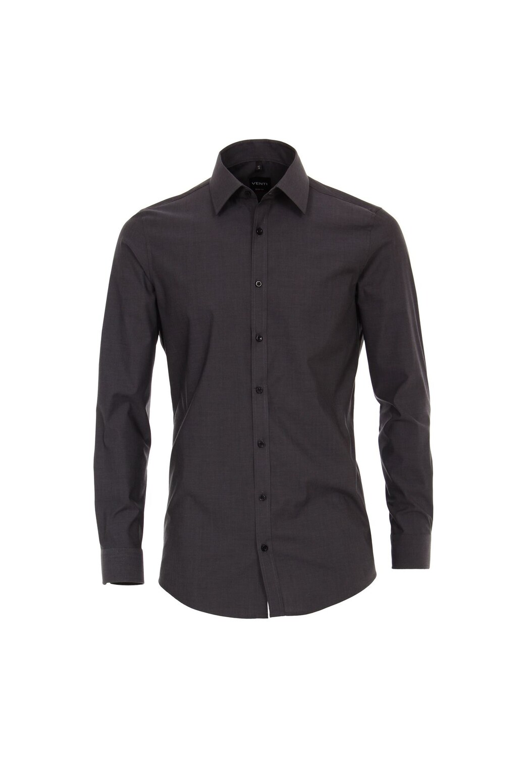 Мужская деловая рубашка однотонного кроя Venti, темно-серый
Мужская деловая рубашка однотонного кроя Venti, темно-серый