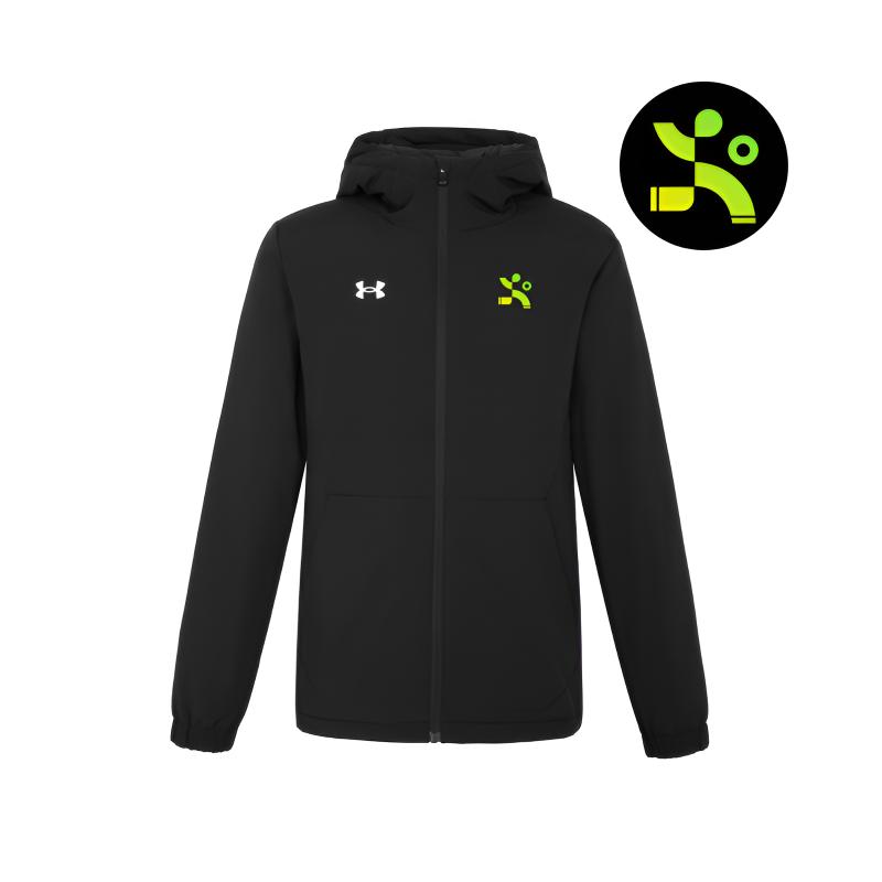 Пуховая куртка с капюшоном, унисекс Under Armour, черный
Пуховая куртка с капюшоном, унисекс Under Armour, черный
