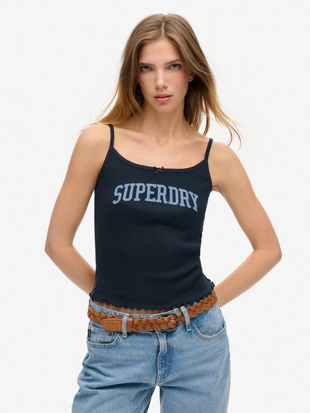Графический топ Athletic Essentials с узором петель Superdry, Eclipse Navy
Графический топ Athletic Essentials с узором петель Superdry, Eclipse Navy
