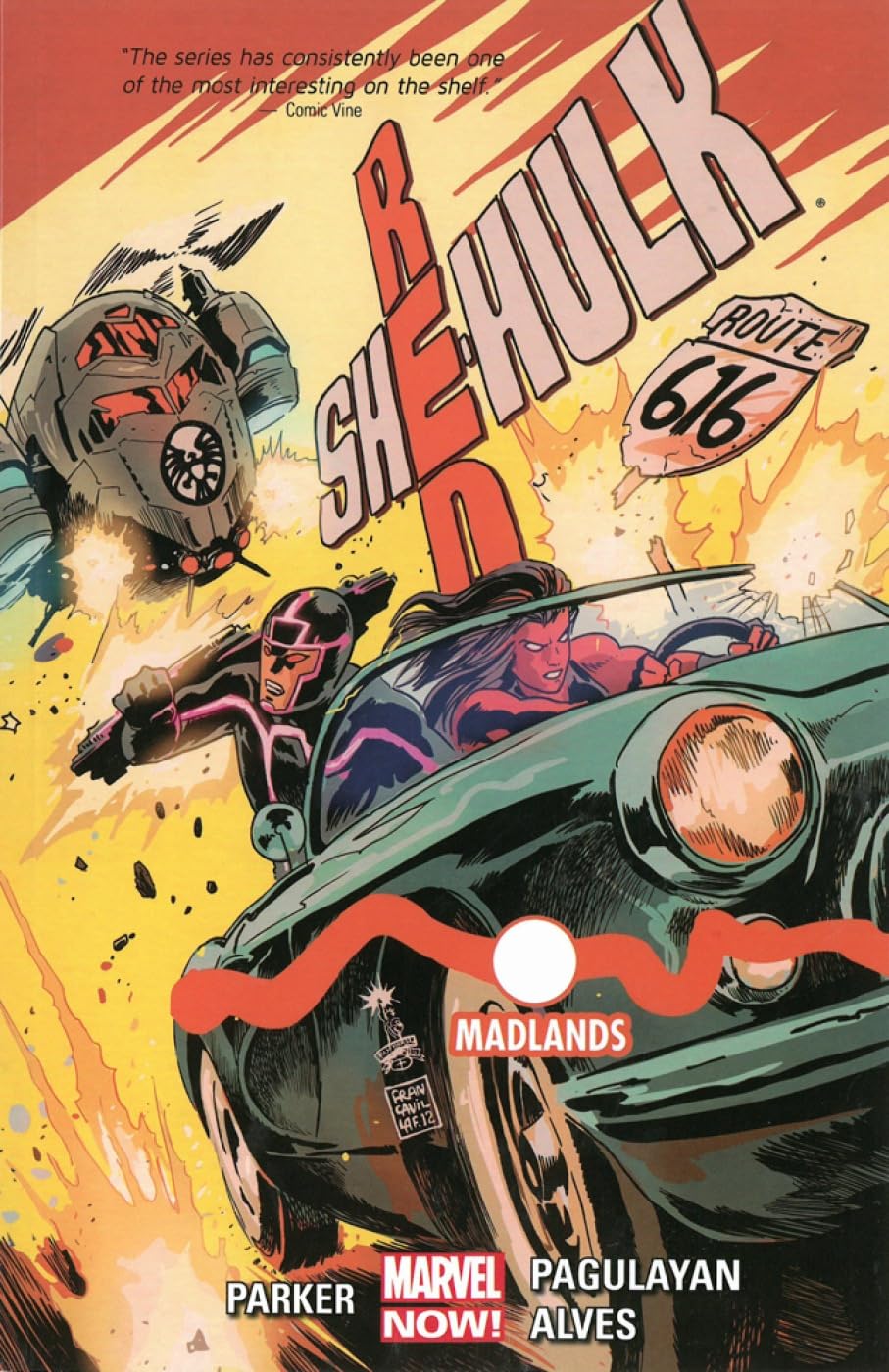 Red She-hulk 2: Route 616 (Marvel Now) (Marvel Enterprises)
Red She-hulk 2: Route 616 (Marvel Now) (Marvel Enterprises)