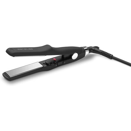 Мини-выпрямители для волос C Trip для женщин Титановые бигуди и выпрямители для тонких волос Профессиональный утюг с контролем температуры Черный Soft Touch, Corioliss
Мини-выпрямители для волос C Trip для женщин Титановые бигуди и выпрямители для тонких волос Профессиональный утюг с контролем температуры Черный Soft Touch, Corioliss