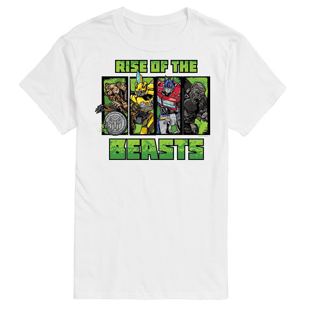Мужская футболка с рисунком Transformers Rise Of The Beasts Licensed Character, белый
Мужская футболка с рисунком Transformers Rise Of The Beasts Licensed Character, белый