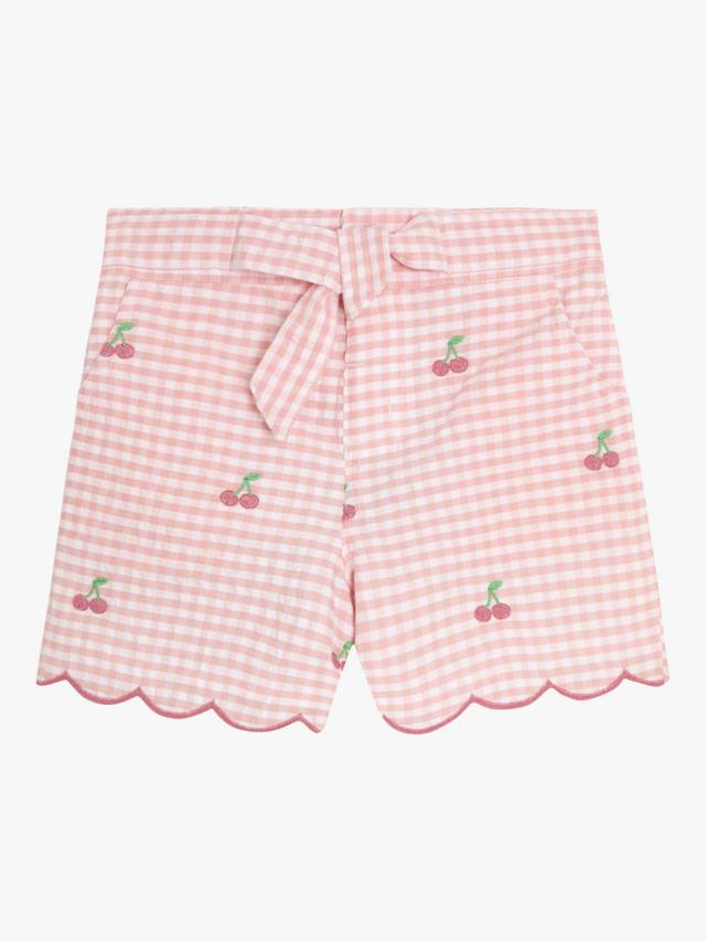 Детские хлопчатобумажные шорты в клетку с вишневой вышивкой JoJo Maman Bébé, розовый
Детские хлопчатобумажные шорты в клетку с вишневой вышивкой JoJo Maman Bébé, розовый