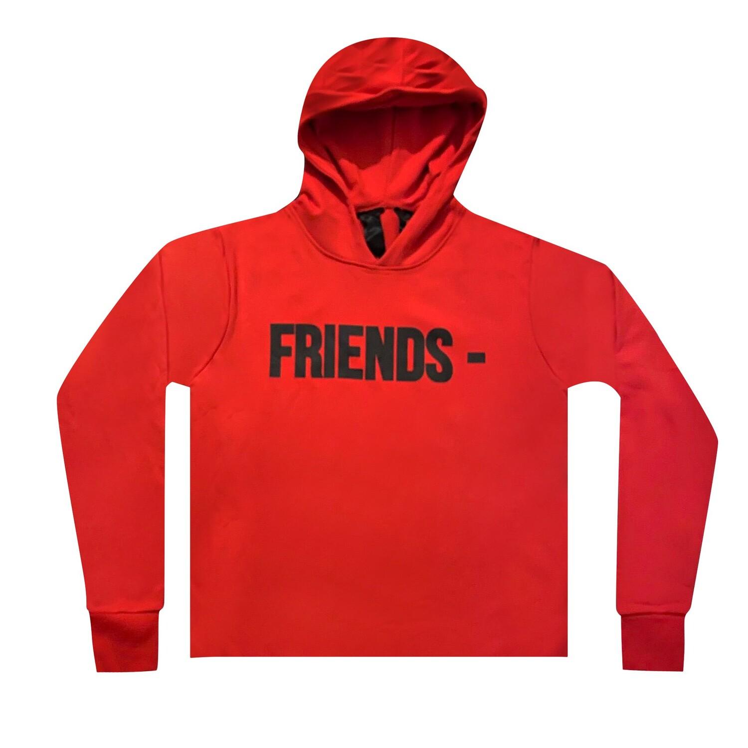 Толстовка Vlone Friends Красный/Черный
Толстовка Vlone Friends Красный/Черный
