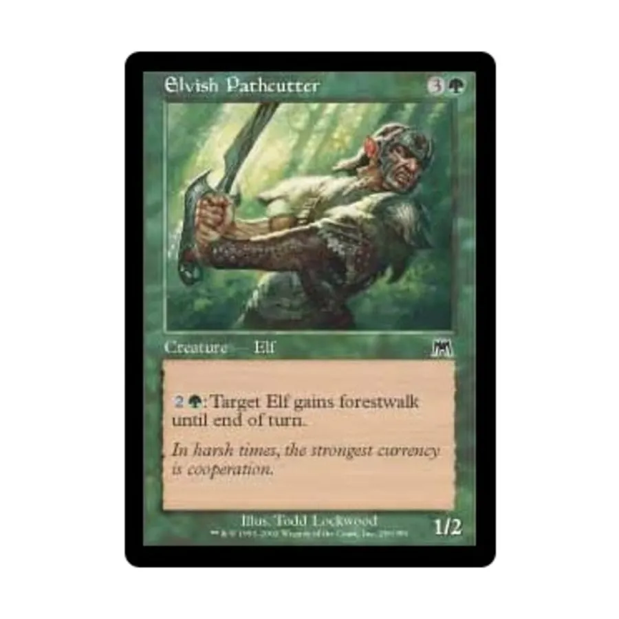 CCG Эльфийский следопыт (клавиша C), MTG - Onslaught 
CCG Эльфийский следопыт (клавиша C), MTG - Onslaught