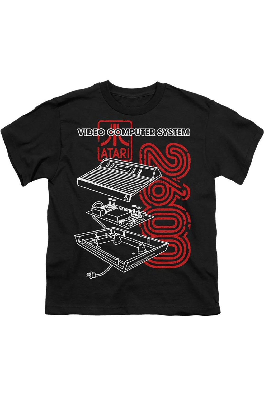 Футболка Atari 2600 для детей с коротким рукавом Gildan, черный
Футболка Atari 2600 для детей с коротким рукавом Gildan, черный