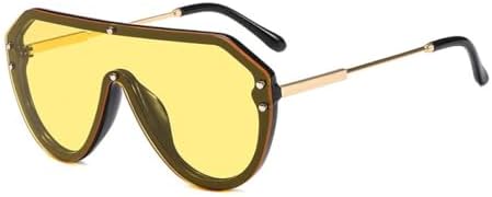 Модные солнцезащитные очки большого размера 2027 года для женщин, винтажные квадратные солнцезащитные очки с заклепками, мужские солнцезащитные очки-зеркала для вождения MTZJH, Yellow1388
Модные солнцезащитные очки большого размера 2027 года для женщин, винтажные квадратные солнцезащитные очки с заклепками, мужские солнцезащитные очки-зеркала для вождения MTZJH, Yellow1388