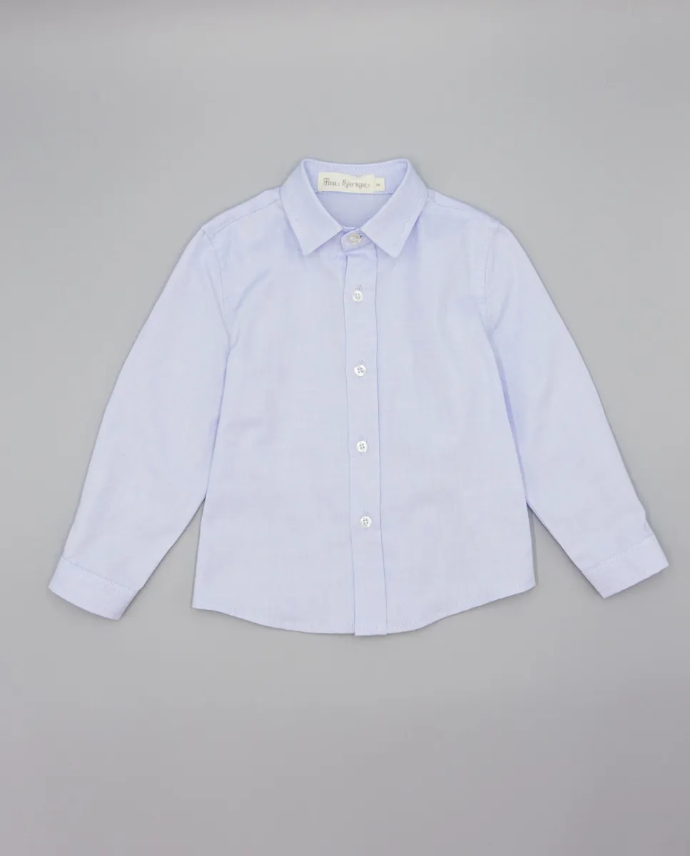Детская хлопковая рубашка Fina Ejerique, синий
Детская хлопковая рубашка Fina Ejerique, синий