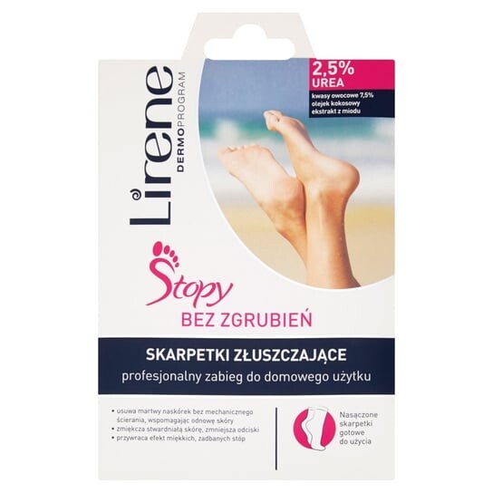 Лирен, носки отшелушивающие, 1 шт., Lirene
Лирен, носки отшелушивающие, 1 шт., Lirene