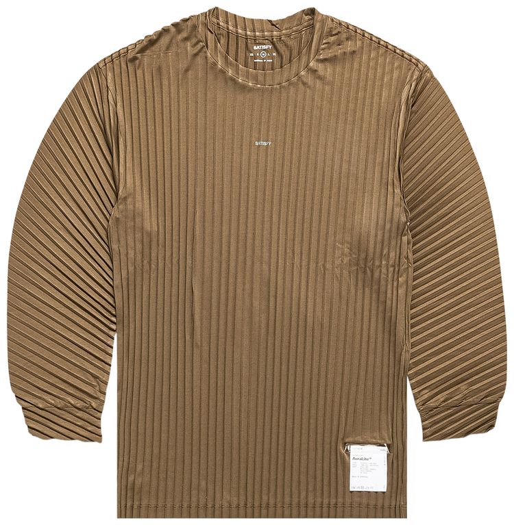 Длинная плиссированная футболка SATISFY Auralite цвета «Оливка», зеленый
Длинная плиссированная футболка SATISFY Auralite цвета «Оливка», зеленый