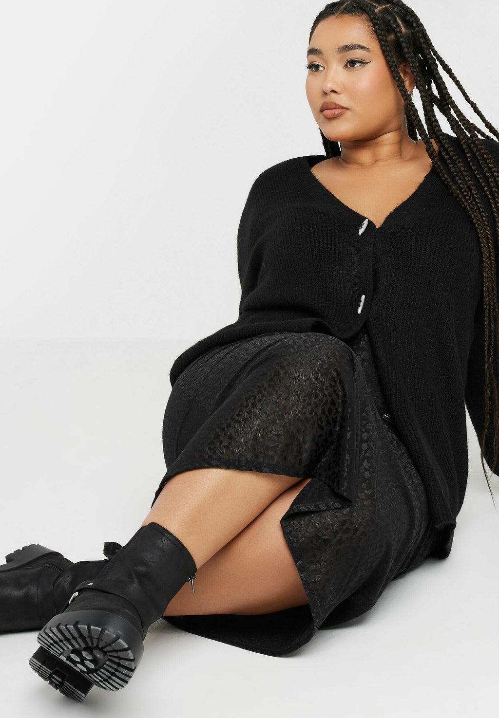 Юбка А-силуэта LEOPARD PRINT Yours Clothing, антрацит
Юбка А-силуэта LEOPARD PRINT Yours Clothing, антрацит