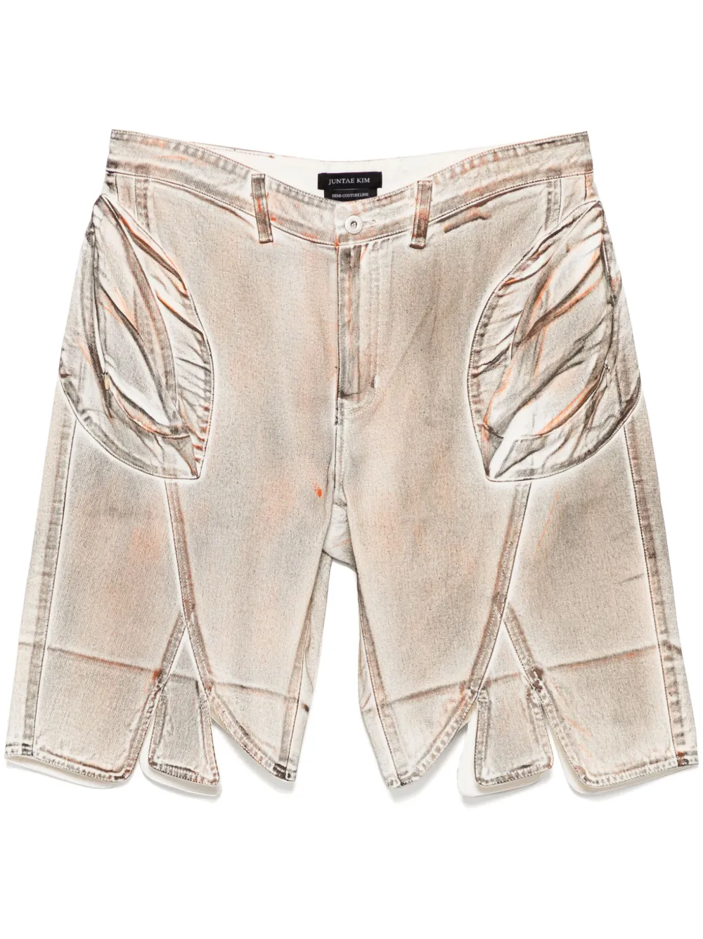 Шорты-корсет с принтом JUNTAE KIM, коричневый
Шорты-корсет с принтом JUNTAE KIM, коричневый