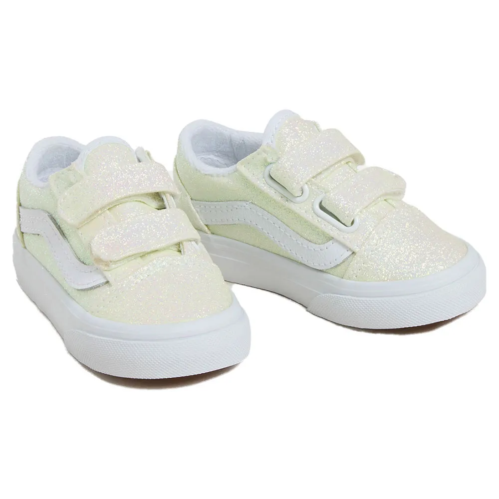 Кроссовки Vans Old Skool V Toddler, бежевый 
Кроссовки Vans Old Skool V Toddler, бежевый
