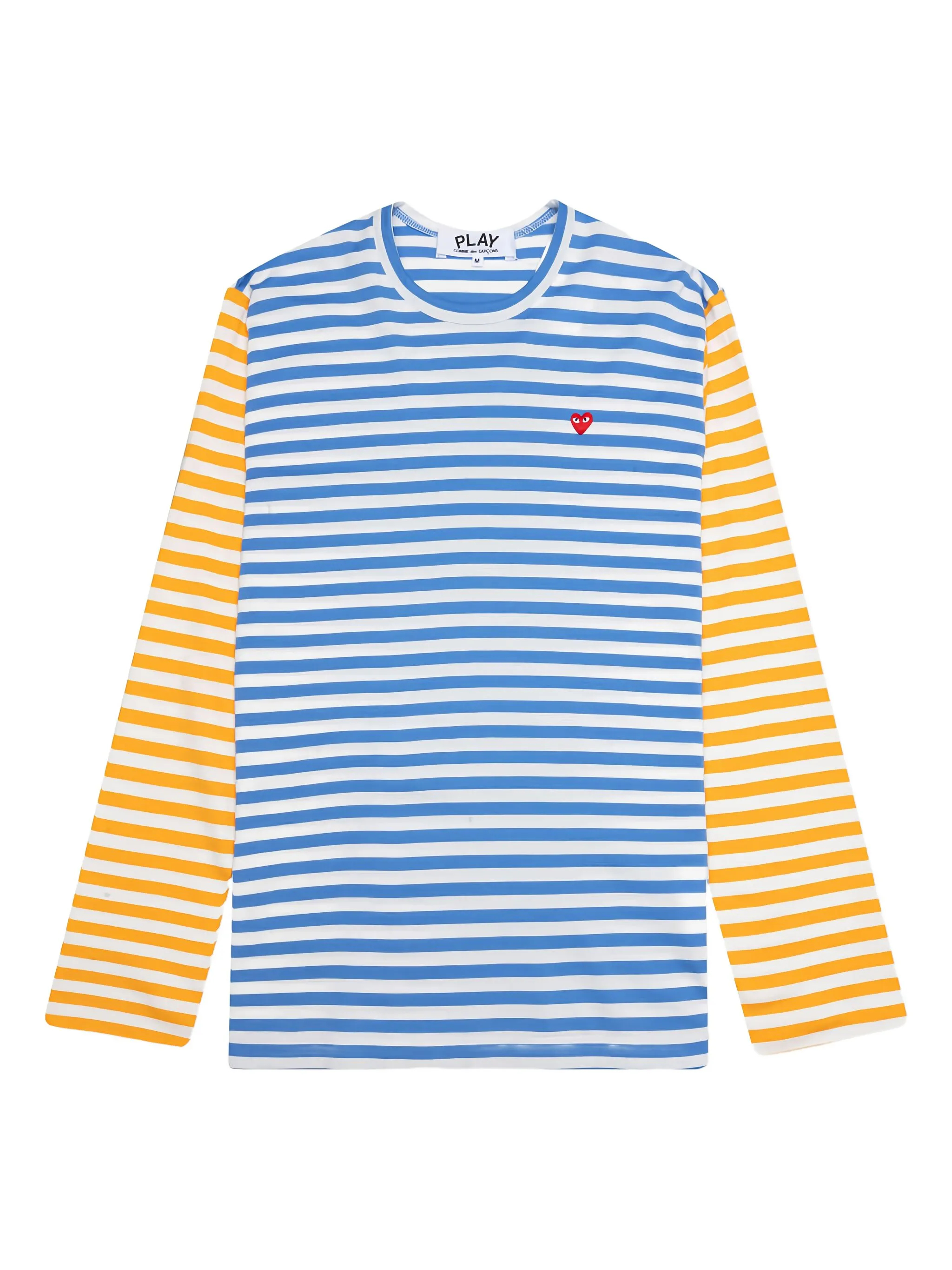 Футболка в полоску Comme Des Garçons Play, синий
Футболка в полоску Comme Des Garçons Play, синий