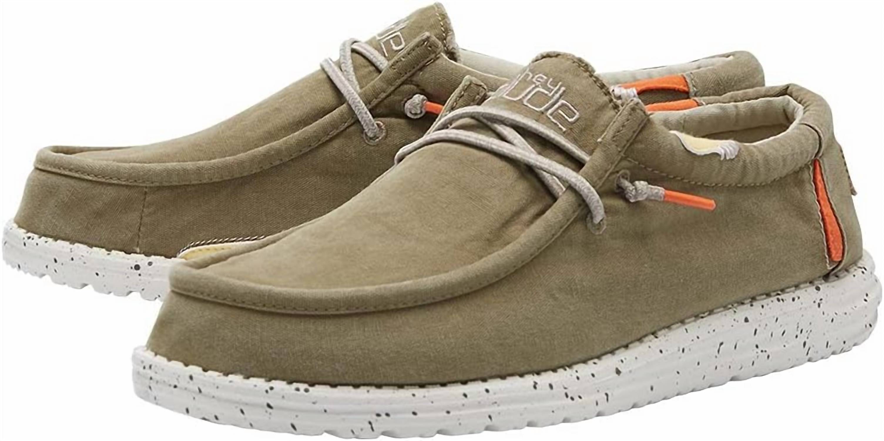 Мужские туфли Wally в цвете каламата Hey Dude, Kalamata
Мужские туфли Wally в цвете каламата Hey Dude, Kalamata