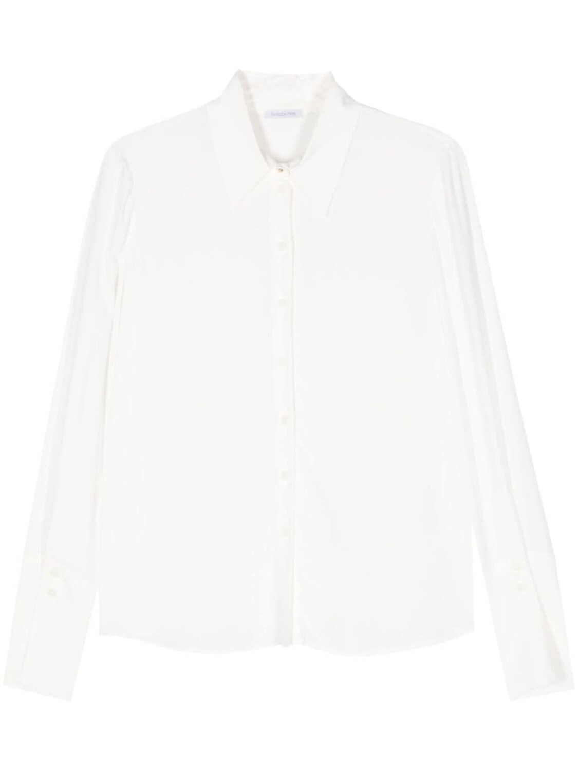 Patrizia Pepe креповая плиссированная рубашка, белый
Patrizia Pepe креповая плиссированная рубашка, белый