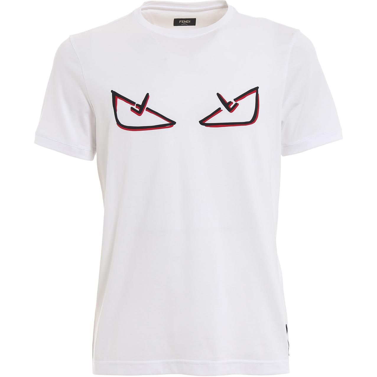 Футболка мужская белая FENDI 
Футболка мужская белая FENDI