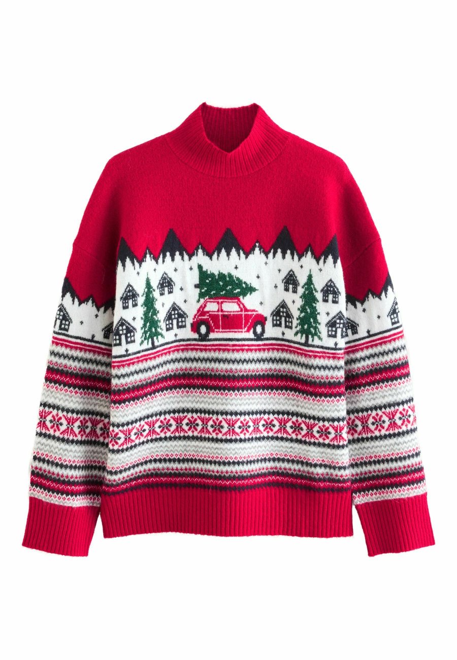 Джемпер Next Jumper, Cherry Red Fairisle Car/Red
Джемпер Next Jumper, Cherry Red Fairisle Car/Red