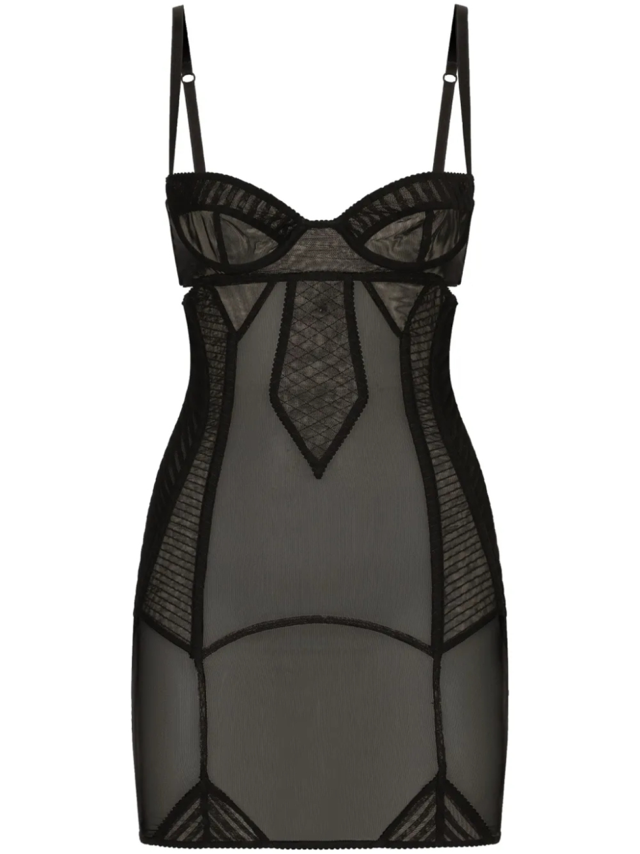 Корсетное мини-платье из тюля Dolce & Gabbana, черный
Корсетное мини-платье из тюля Dolce & Gabbana, черный