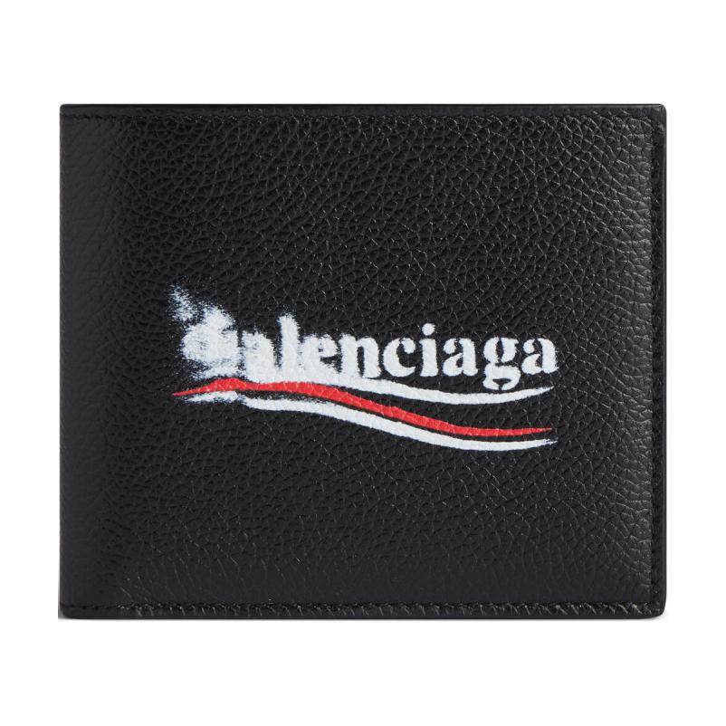 Политический стиль с логотипом бифолд кошелек Balenciaga
Политический стиль с логотипом бифолд кошелек Balenciaga