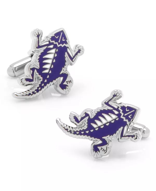 Винтажные запонки TCU в виде рогатой лягушки Cufflinks Inc., purple
Винтажные запонки TCU в виде рогатой лягушки Cufflinks Inc., purple