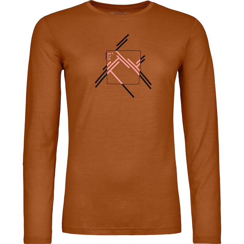 Женская рубашка 185 Merino Mtn с вырезом и длинным рукавом Ortovox, коричневый
Женская рубашка 185 Merino Mtn с вырезом и длинным рукавом Ortovox, коричневый