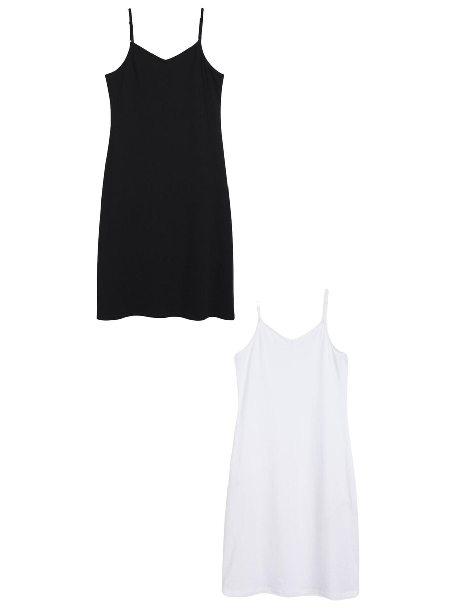 Ночная рубашка Next Nightgown, черный/белый 
Ночная рубашка Next Nightgown, черный/белый