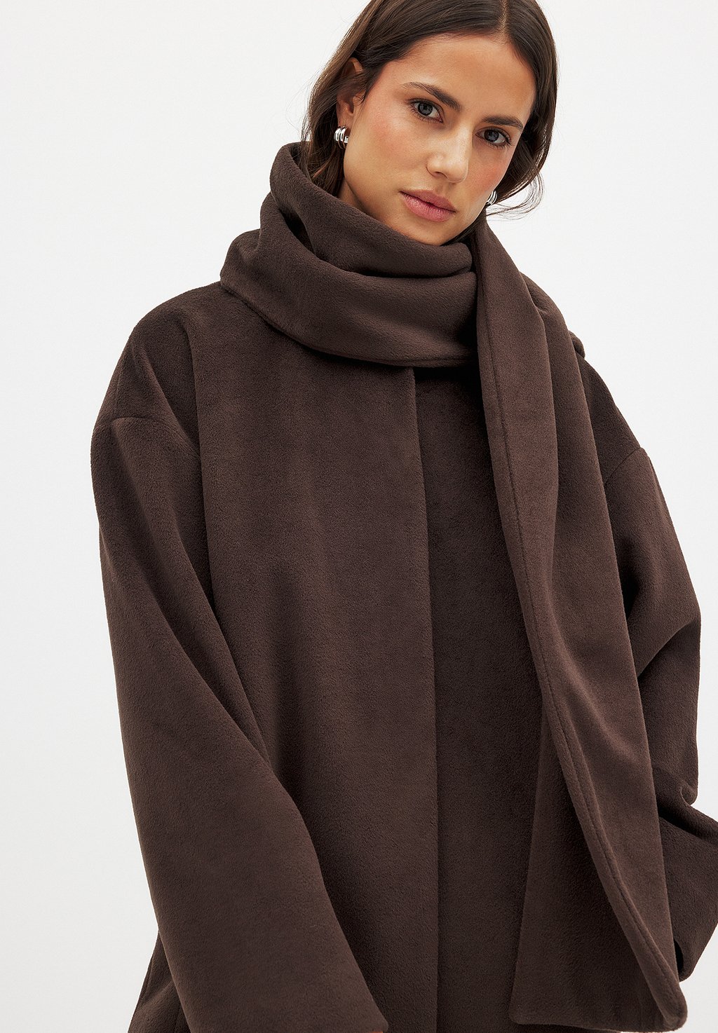 Короткое пальто NA-KD, коричневый
Короткое пальто NA-KD, коричневый