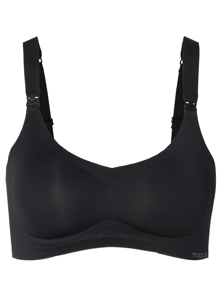 Бюстгальтер для кормления Noppies, черный
Бюстгальтер для кормления Noppies, черный