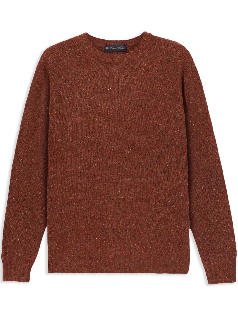 Свитер с круглым вырезом Brooks Brothers, коричневый 
Свитер с круглым вырезом Brooks Brothers, коричневый