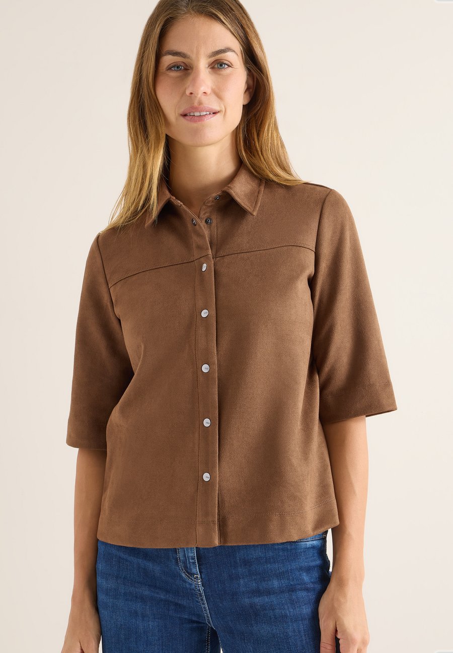Блуза Cecil Button-down blouse, Braun/Brown
Блуза Cecil Button-down blouse, Braun/Brown