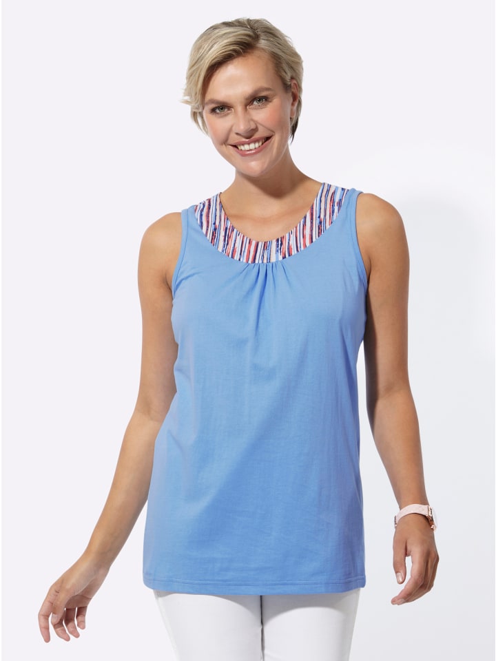 WITT WEIDEN Длинный топ небесно-голубого цвета
WITT WEIDEN Длинный топ небесно-голубого цвета