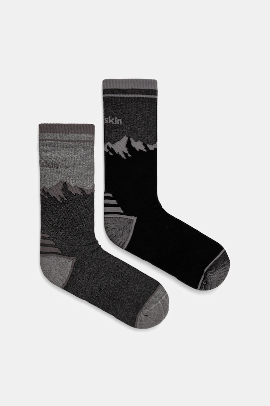 Хлопковые носки Mount Multi 2 пары Jack Wolfskin, серый
Хлопковые носки Mount Multi 2 пары Jack Wolfskin, серый