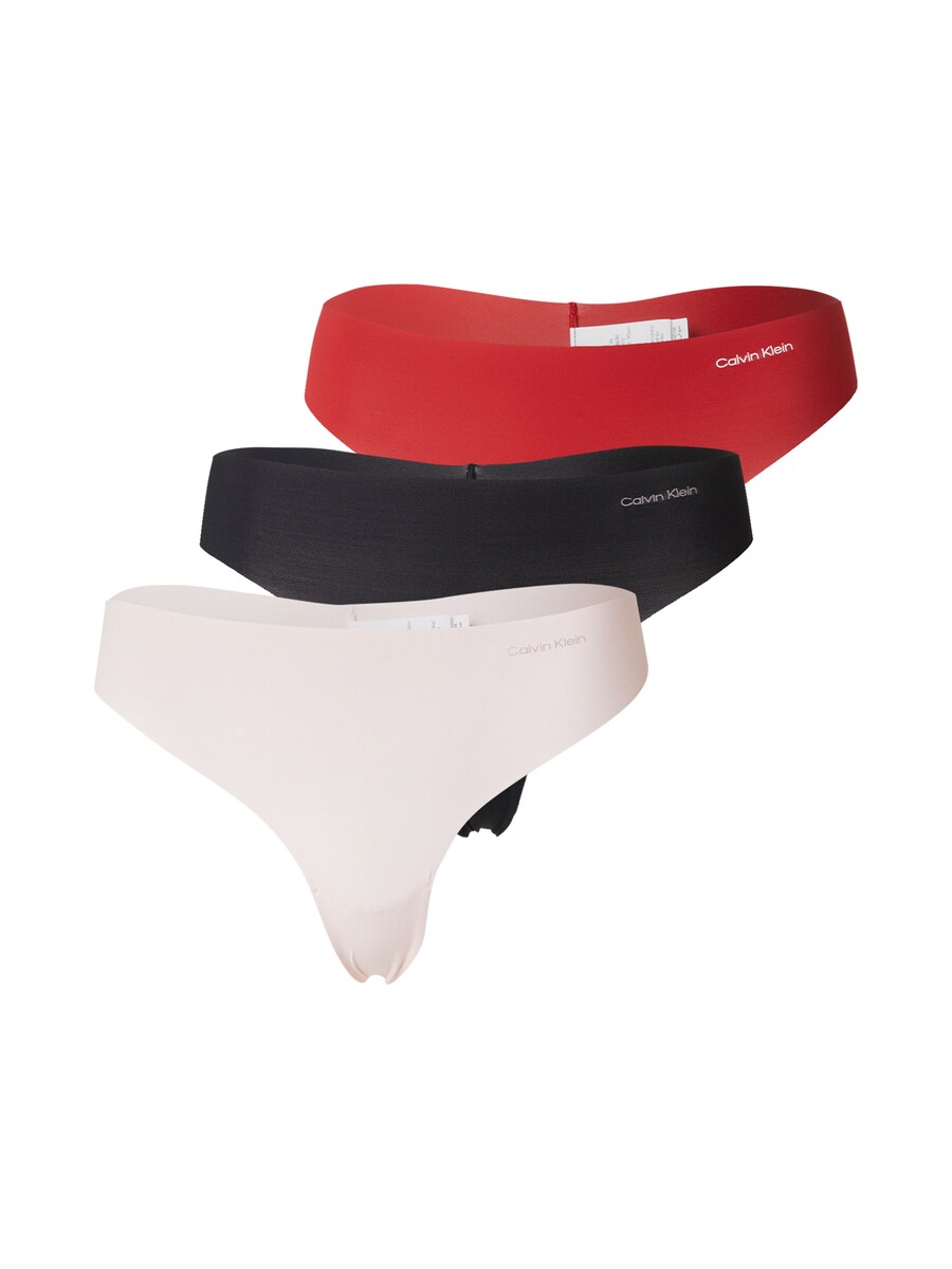 Обычные стринги Calvin Klein Underwear Invisibles, Red/Black/Off White
Обычные стринги Calvin Klein Underwear Invisibles, Red/Black/Off White